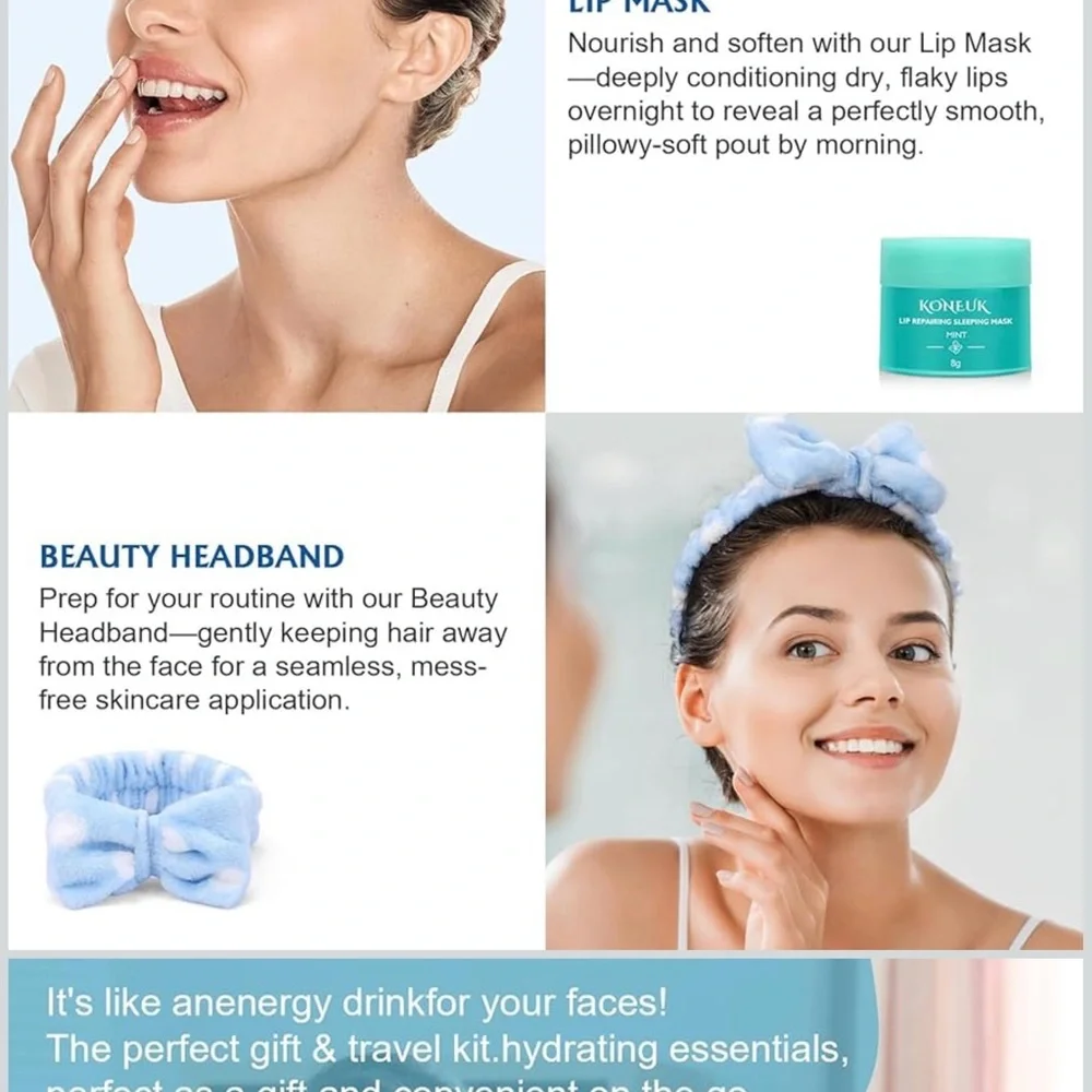 Koneuk Hyaluronic Acid Moisturizing 15 Piece Set- NWT - Picture 5 of 6